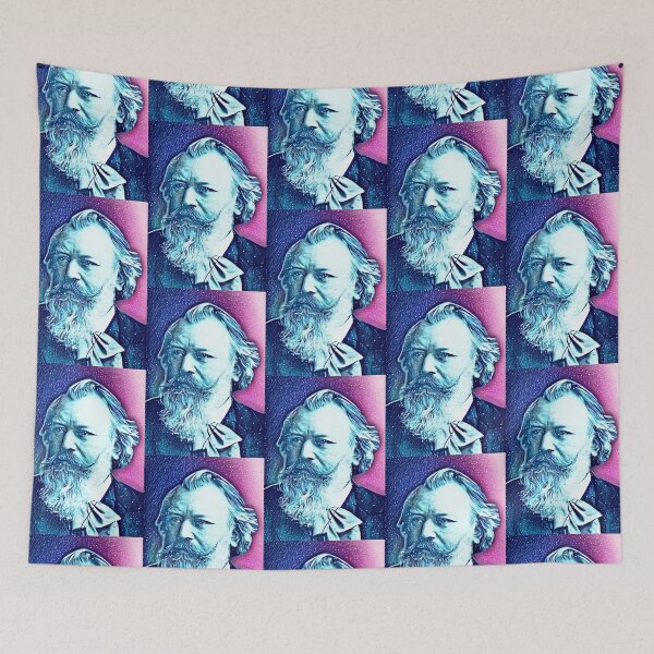Item preview, Johannes Brahms artwork | Johannes Brahms Portrait | Johannes Brahms Wall Art  designed and sold by Suyogsonar25.
