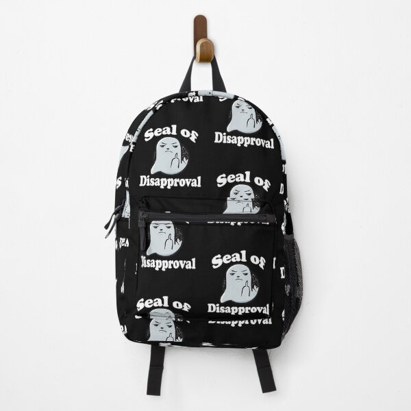 Item preview, Grey Seal Of Disapproval - Seal Pun funny designed and sold by SubtleSplit.