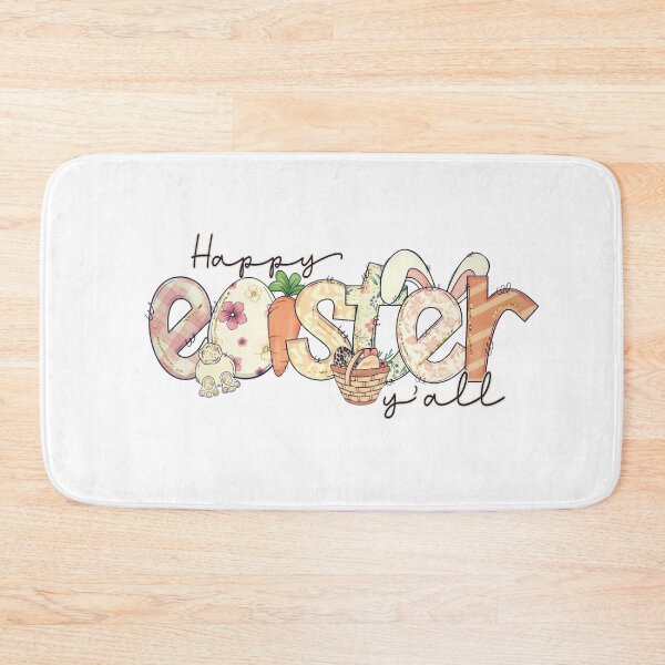 Item preview, HAPPY EASTER YALL - cute easter wishes designed and sold by KatisDesign.