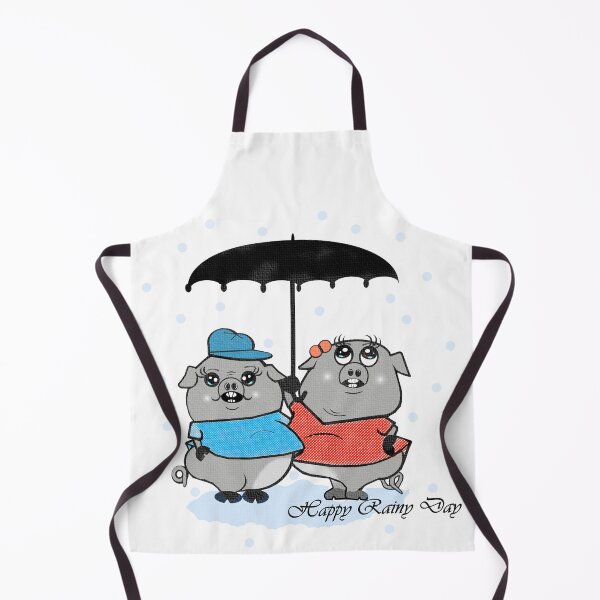 Item preview, Cute pigs - happy rainy day designed and sold by Shirley cute art .