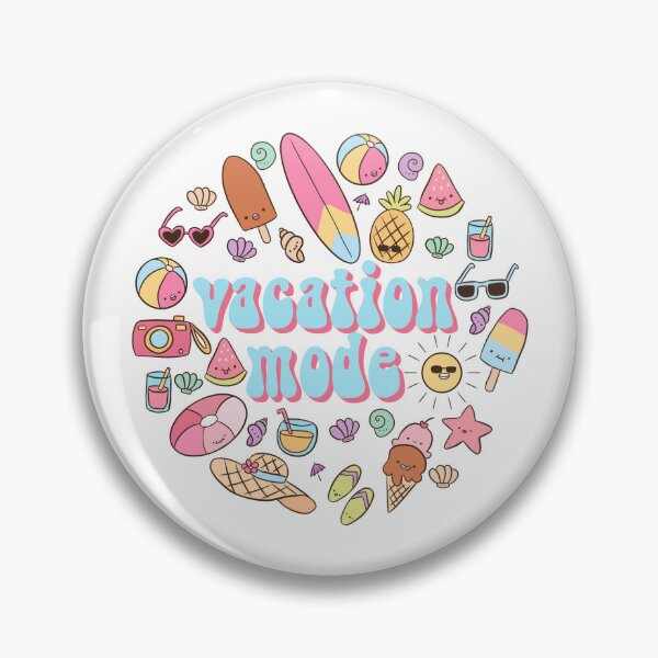 Item preview, Vacation mode a groovy summer time design  designed and sold by Yarafantasyart.