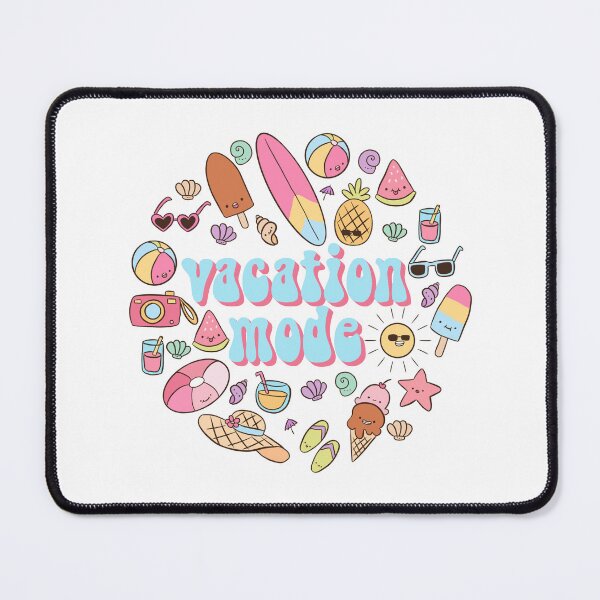 Item preview, Vacation mode a groovy summer time design designed and sold by Yarafantasyart.