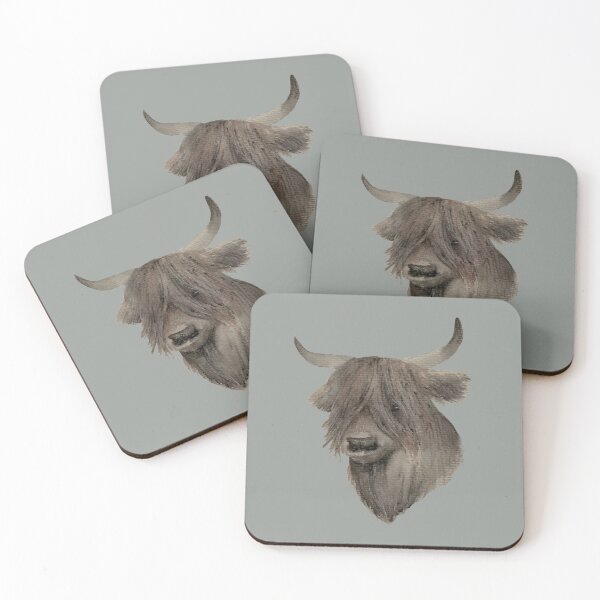 Item preview, Highland cow  designed and sold by Liliumfineart.