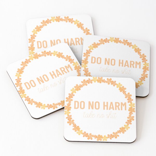 Artikelvorschau, Orange Do No Harm Take No Shit entworfen und verkauft von annmariestowe.