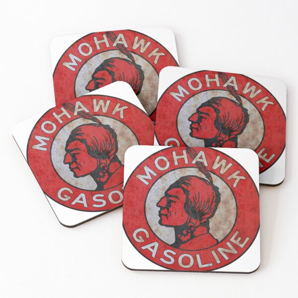 Item preview, Mohawk Gasoline vintage sign rust version   designed and sold by starthingsmis17.