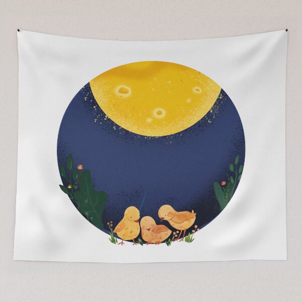 Item preview, Moongazing baby chicks designed and sold by CreativeStrand.