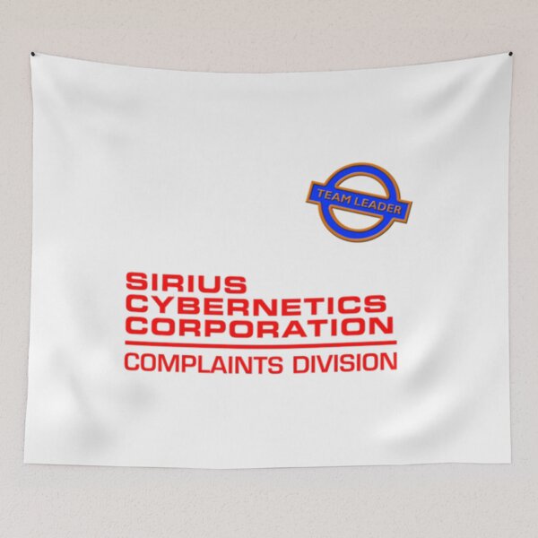 Item preview, Sirius Cybernetics Corporation staff apparel   designed and sold by starthingsmis17.