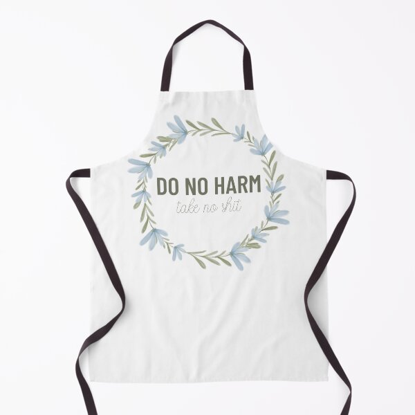 Item preview, Do No Harm Take No Shit Greenery designed and sold by annmariestowe.