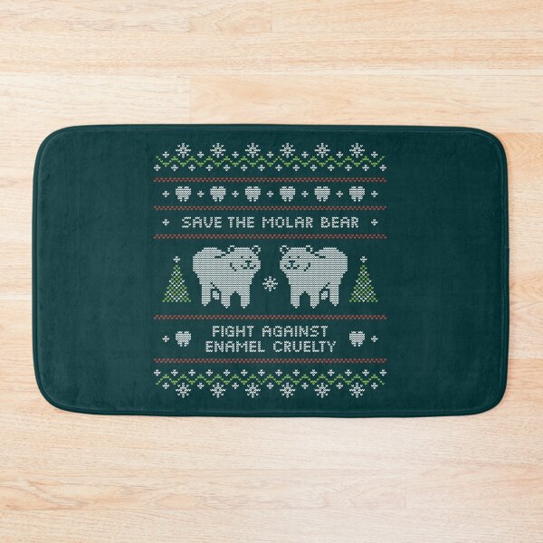 Item preview, Ugly Christmas Sweater Molar Bear Dental   designed and sold by starthingsmis17.