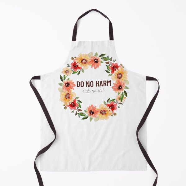 Item preview, Do No Harm Take No Shit Bold Florals designed and sold by annmariestowe.