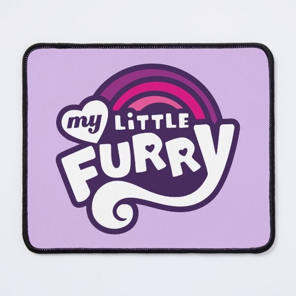 Item preview, My Little Furry Logo Parody designed and sold by everything4eva.