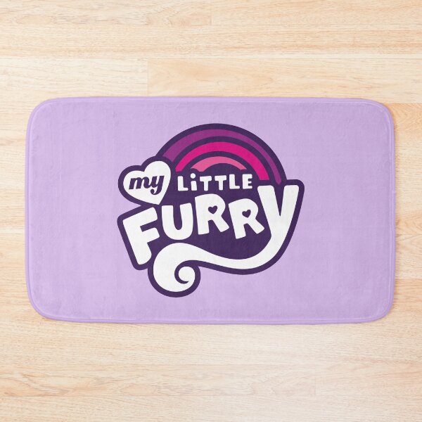 Item preview, My Little Furry Logo Parody designed and sold by everything4eva.