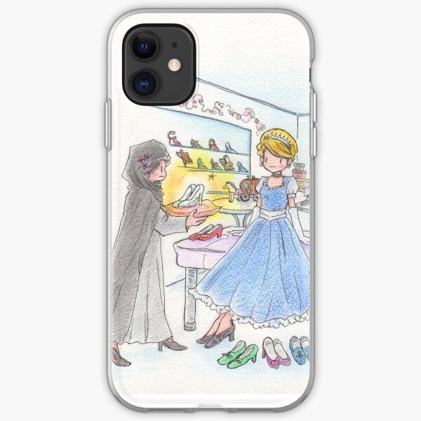Cinderella and shoes iPhone Soft Case