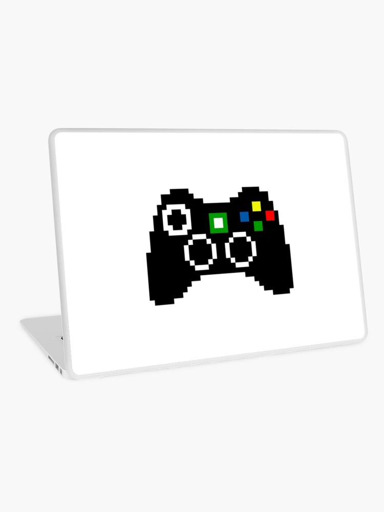 Vinilo Para Portatil Xbox 360 Controller Pixel Art De Crampsy Redbubble