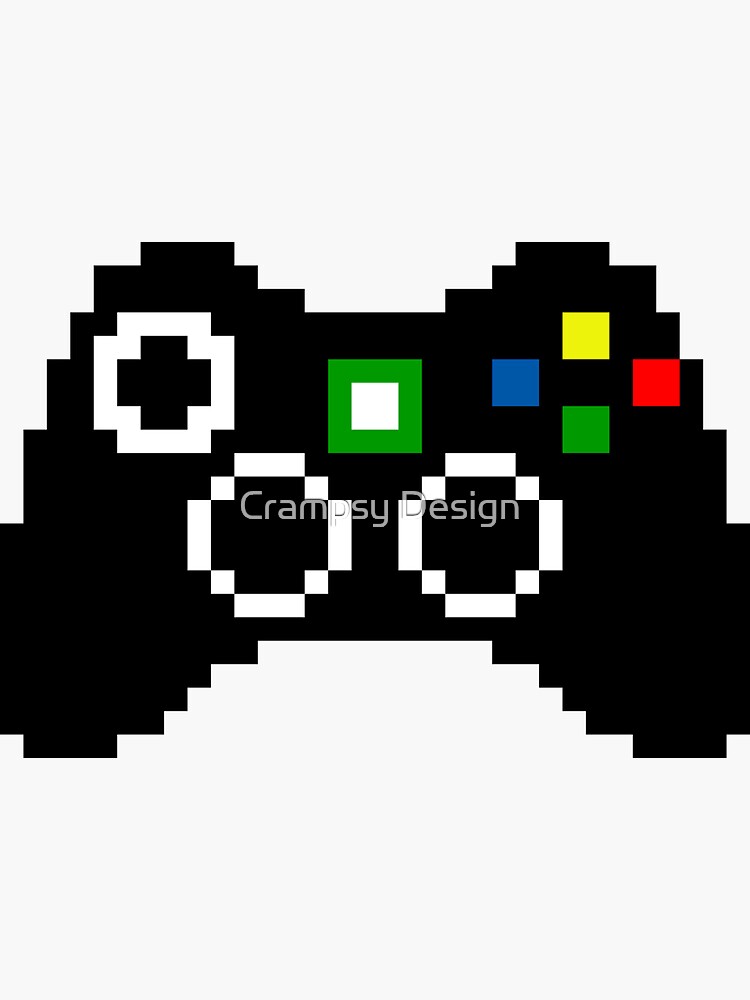 Xbox 360 Controller Pixel Art