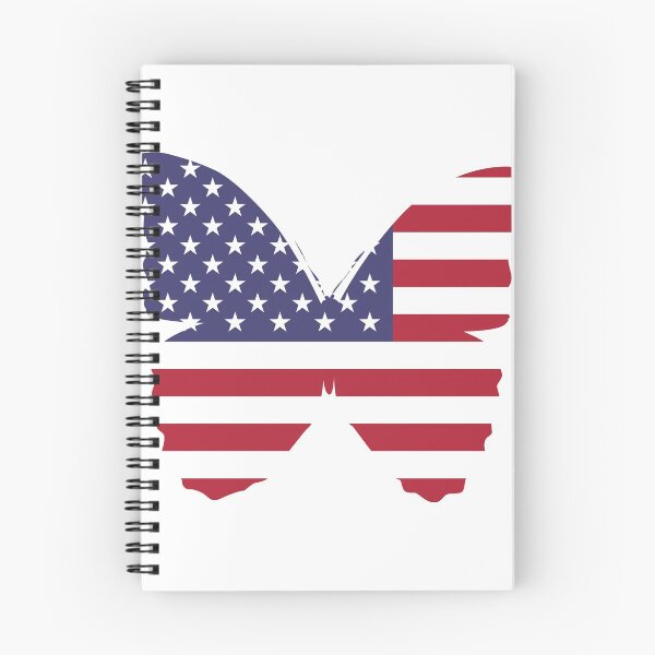 Item preview, US Flag and Butterfly designed and sold by bernd49.