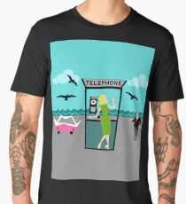 Retro Horror Movie Starle Men's Premium T-Shirt