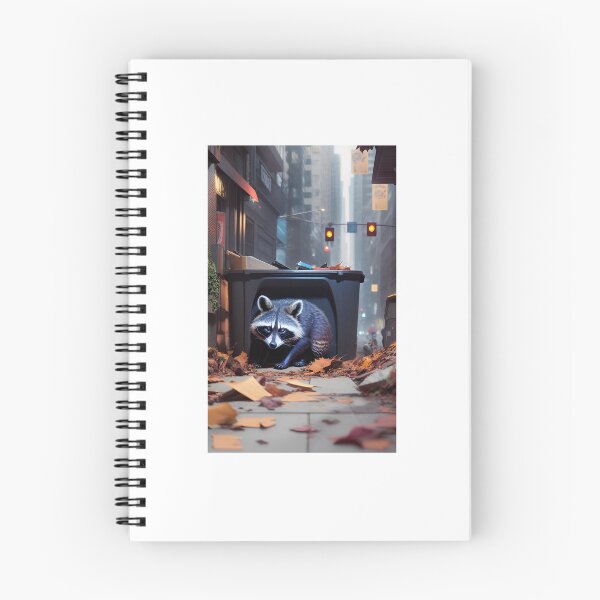 Item preview, trash raccoon designed and sold by softboieda.