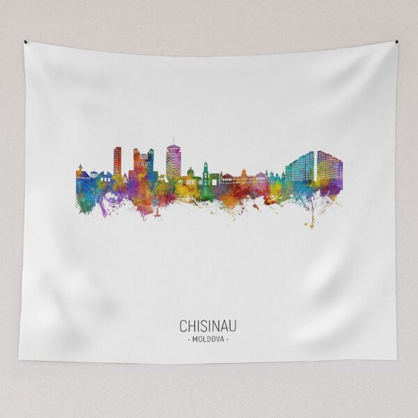 Item preview, Chisinau Moldova Skyline designed and sold by ArtPrints.