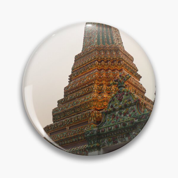 Item preview, First entrance view to Phra Chedi Rai with two guardians designed and sold by kall3bu.