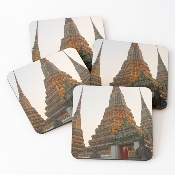 Item preview, First entrance view to Phra Chedi Rai with two guardians designed and sold by kall3bu.