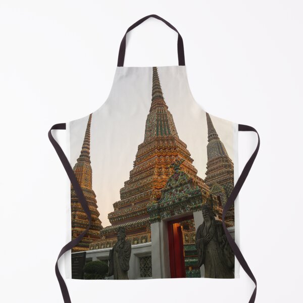Item preview, First entrance view to Phra Chedi Rai with two guardians designed and sold by kall3bu.