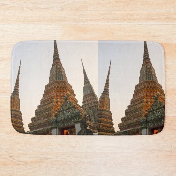 Item preview, First entrance view to Phra Chedi Rai with two guardians designed and sold by kall3bu.