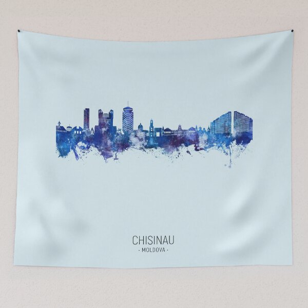 Item preview, Chisinau Moldova Skyline designed and sold by ArtPrints.