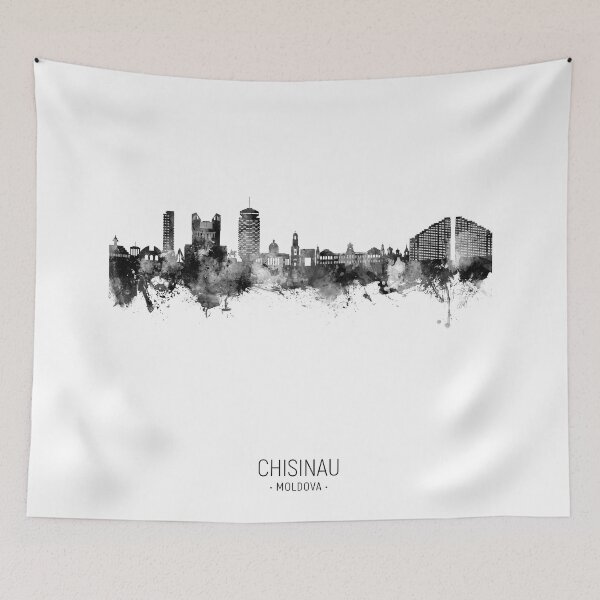 Item preview, Chisinau Moldova Skyline designed and sold by ArtPrints.