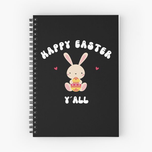 Item preview, HAPPY EASTER YALL - cute easter wishes designed and sold by KatisDesign.