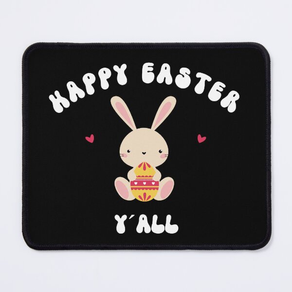 Item preview, HAPPY EASTER YALL - cute easter wishes designed and sold by KatisDesign.