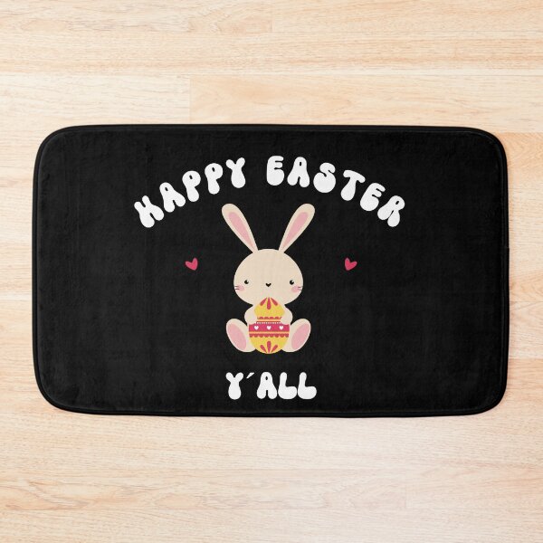 Item preview, HAPPY EASTER YALL - cute easter wishes designed and sold by KatisDesign.