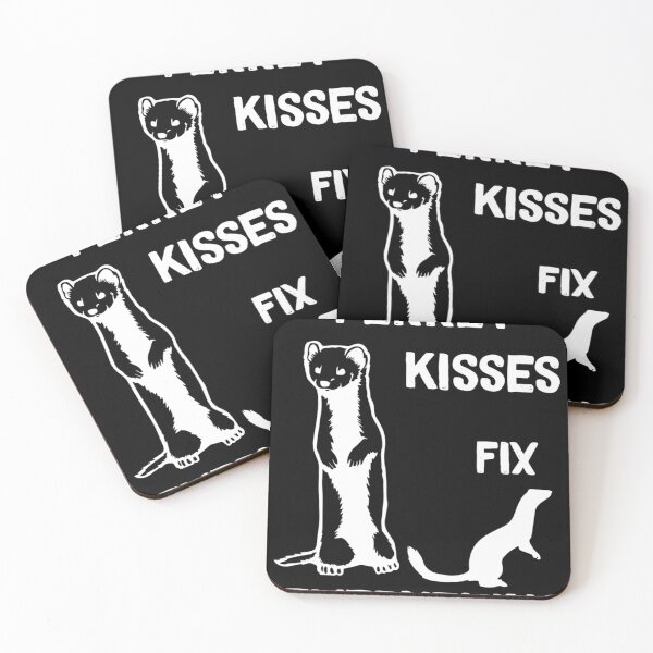 Item preview, Ferret kisses fix everything Ferret mom designed and sold by Chic-Astral-Ca.