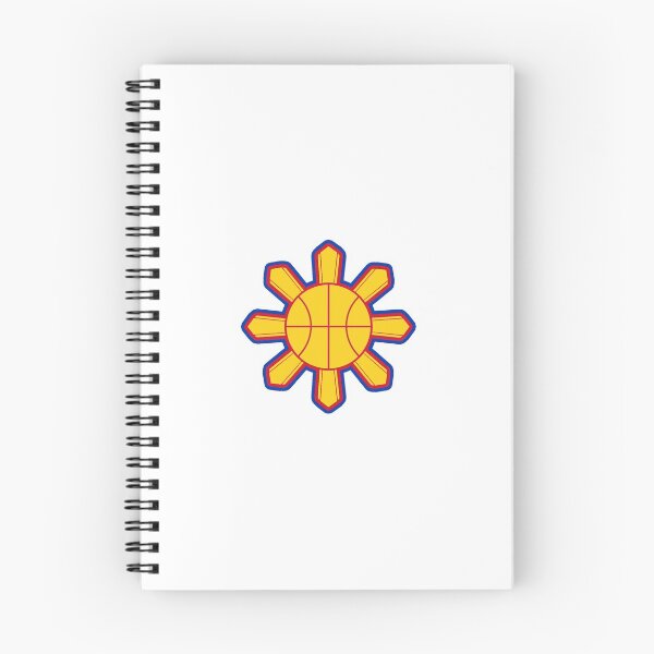 Item preview, Philippine Basketball Sun - Flag Colorway Outline 1 designed and sold by Ashley Wijangco.