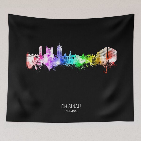 Item preview, Chisinau Moldova Skyline designed and sold by ArtPrints.