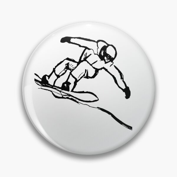 Item preview, Riding snowboarder black gift designed and sold by TeeArtistry.