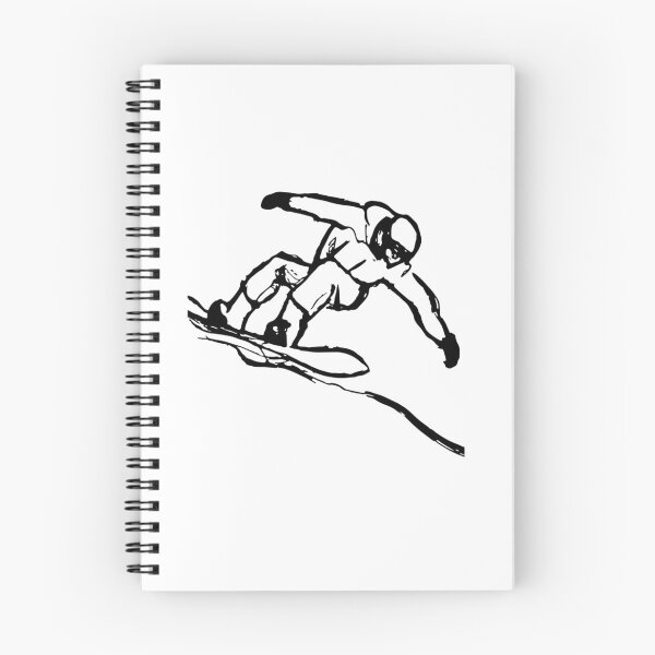 Item preview, Riding snowboarder black gift designed and sold by TeeArtistry.