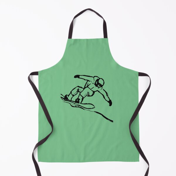 Item preview, Riding snowboarder black gift designed and sold by TeeArtistry.
