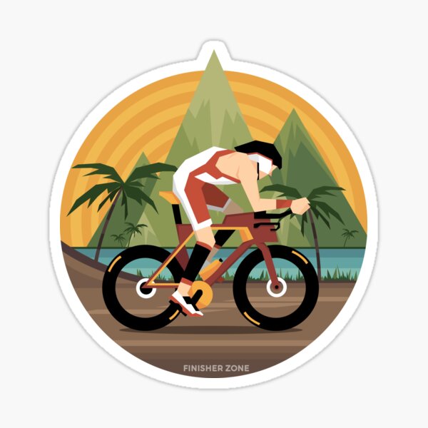 Kona Triathlete Sticker