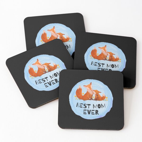 Item preview, Best Mom Ever, Mom's Day, Mother's Day Cute Fox Mom, Foxy Mommy designed and sold by hiunlimit.