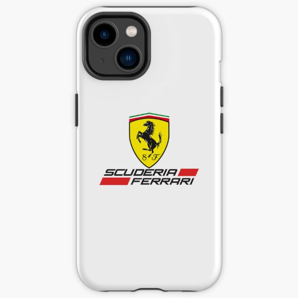 scuderia ferrari noire Coque antichoc iPhone