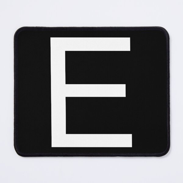 Item preview, Helvetica E in white designed and sold by winterwinter.
