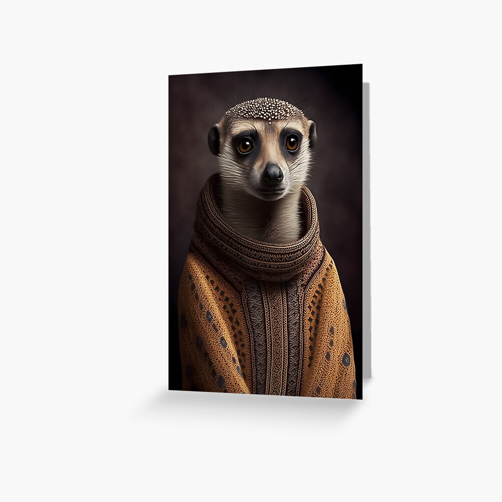 Meerkat, Portrait of Meerkat, Exotic Animal