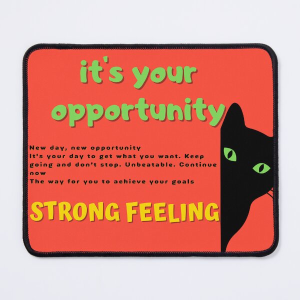 Item preview, Strong Feeling- it's your Opportunity designed and sold by Commandershop1.