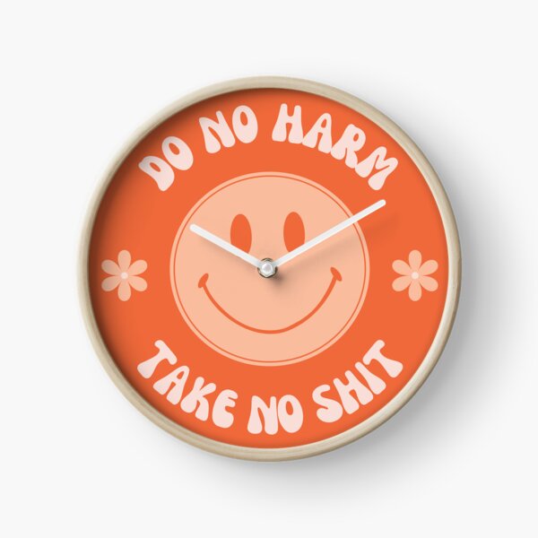 Item preview, Orange Do No Harm Take No Shit designed and sold by annmariestowe.