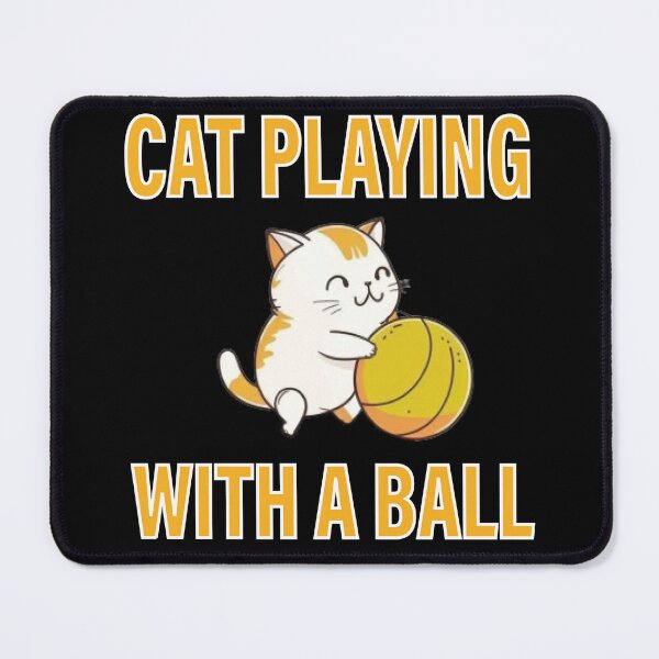 Item preview, cat playing with a ball of string designed and sold by Beauti-artist.