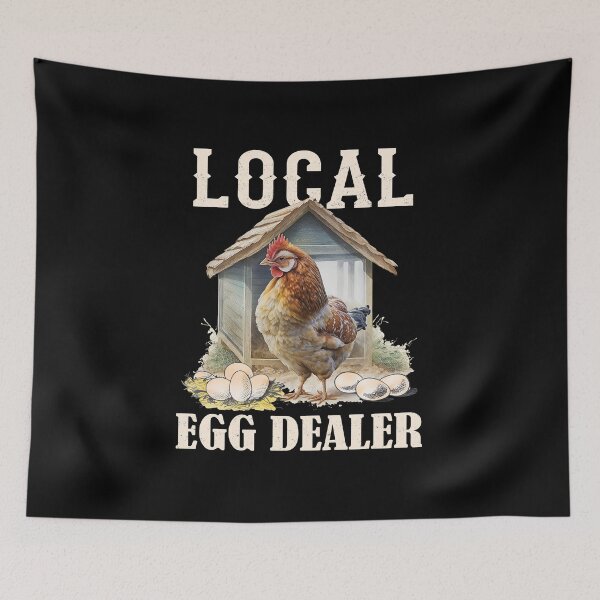Item preview, Support Your Local Egg Dealers Chicken Farmer designed and sold by i-longmanshop.