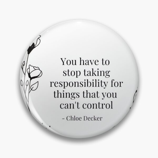 Item preview, Flowers Chloe Decker Quote  designed and sold by mlodiljoni.