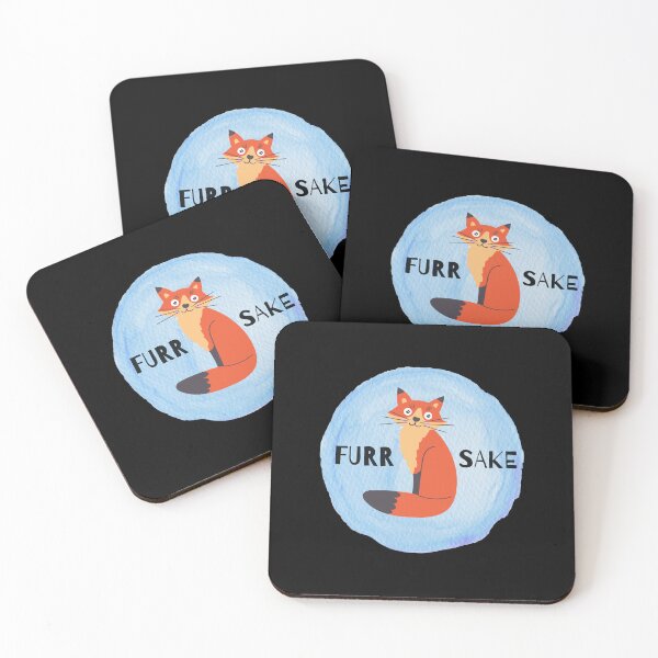 Item preview, Furr Fox' Sake, For Fox sake, Funny Cute Fox, Fox Lover designed and sold by hiunlimit.