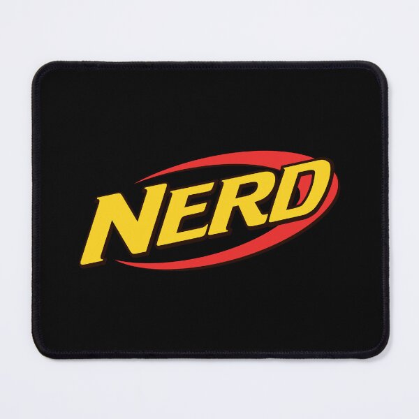 Item preview, Nerd Gun Logo Parody designed and sold by everything4eva.